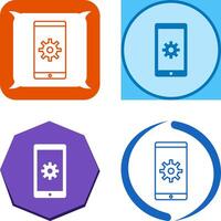 Network Settings Icon Design vector