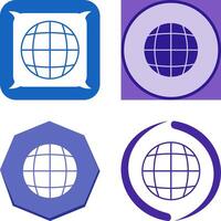 Globe Icon Design vector