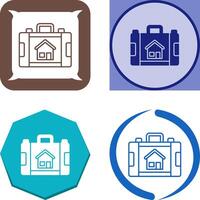 Briefcase Icon Design vector