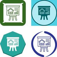 Presentation Icon Design vector