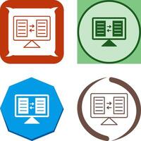 File Sharing Icon Design vector