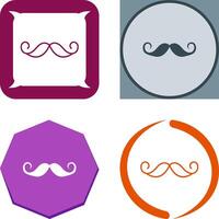 Moustache Icon Design vector