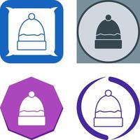 Warm Cap Icon Design vector