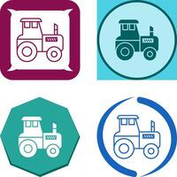 Tractor Icon Design vector