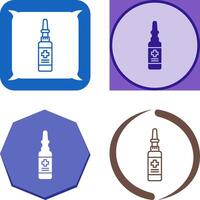 Nasal Spray Icon Design vector