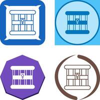 Jail Icon Design vector