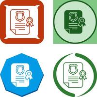 Document Icon Design vector