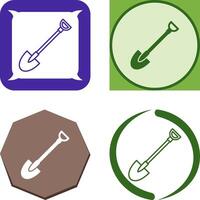 Shovel Icon Design vector