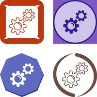 Gears Icon Design vector