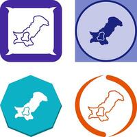 Map Icon Design vector