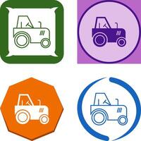 Tractor Icon Design vector