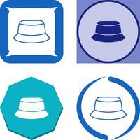 Men's Hat Icon Design vector