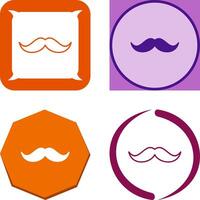 Moustache Icon Design vector