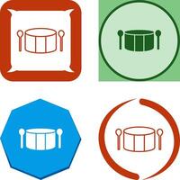 Drum Icon Design vector