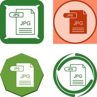 JPG Icon Design vector