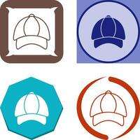 P Cap Icon Design vector