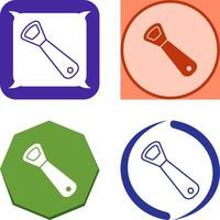 Bottle Opener Icon Design vector