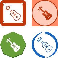 violín icono diseño vector