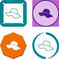 diseño de icono de sombrero vector