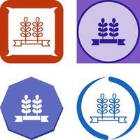 Wheat Icon Design vector