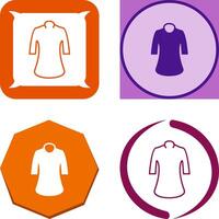 Ladies Shirt Icon Design vector