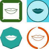 labios icono diseño vector