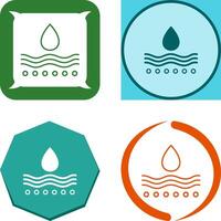 Moisture Icon Design vector