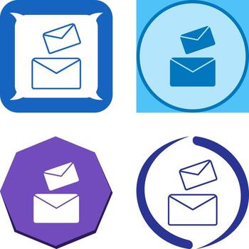 diseño de icono de mensajes vector