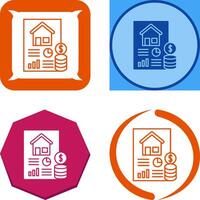 Loan Icon Design vector