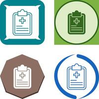 Prescription Icon Design vector