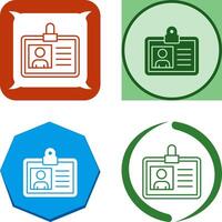 Identity Icon Design vector