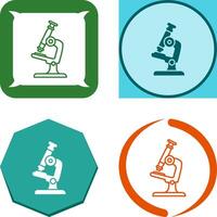 diseño de icono de microscopio vector