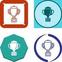 Trophy Icon Design vector