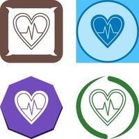 Cardiogram Icon Design vector