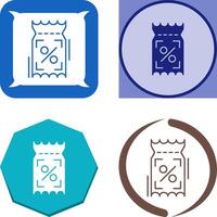 Coupons Icon Design vector