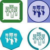 Campaign Icon Design vector