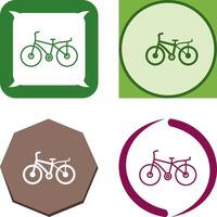 diseño de icono de bicicleta vector