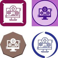 Upload Icon Design vector