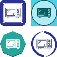 Microwave Icon Design vector