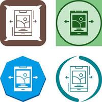 Swipe Icon Design vector