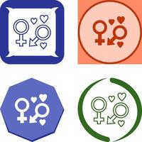 Genders Icon Design vector