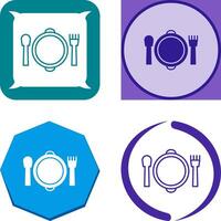 banquete icono diseño vector