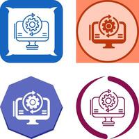 Synchronization Icon Design vector