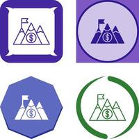 Mountain Icon Design vector