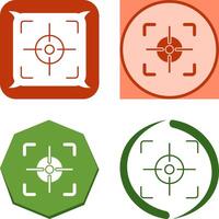 Focus Icon Design vector