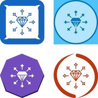 Diamond Icon Design vector