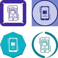 E-wallet Icon Design vector