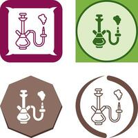 Hookah Icon Design vector