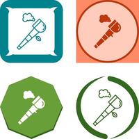 Pipe Of Peace Icon Design vector