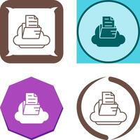Cloud Icon Design vector